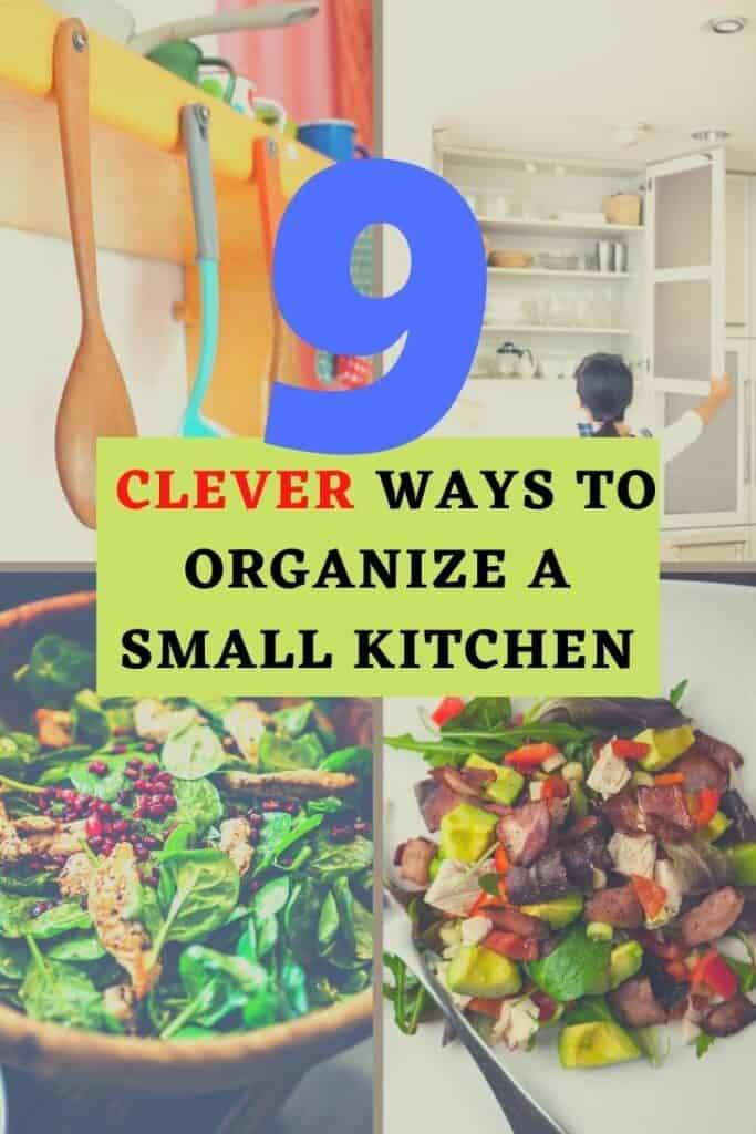9 Clever Ways To Organize A Small Kitchen